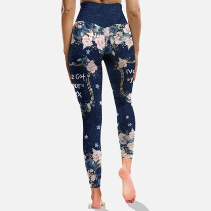 My Favorite Blue Roses - Personalized Police Officer Hoodie and Leggings