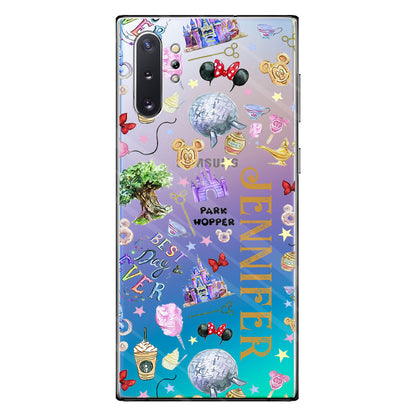 Lovely Mouse Ears - Personalized Mouse Clear Phone Case