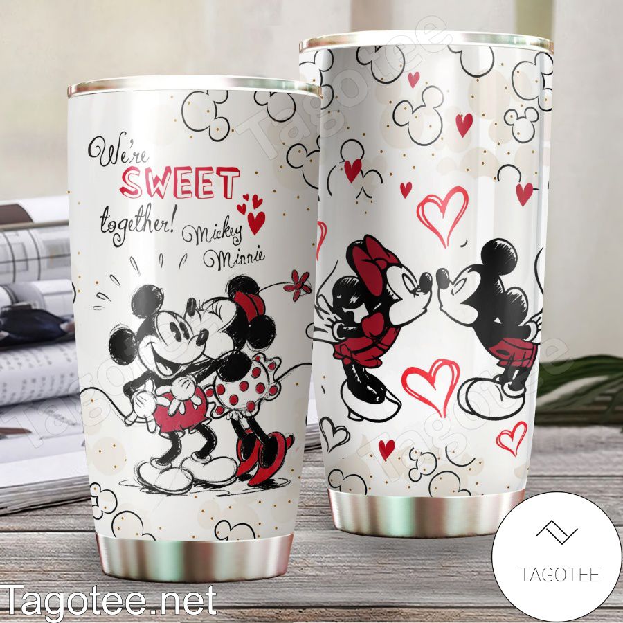 We're Sweet Together Mouse Tumbler 0523