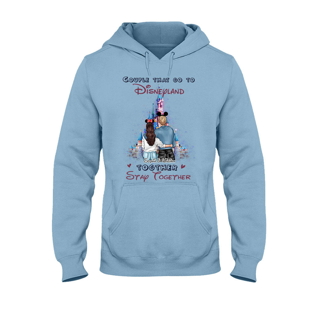 Couple That Go To Magical Land Together - Personalized Couple Mouse T-shirt and Hoodie