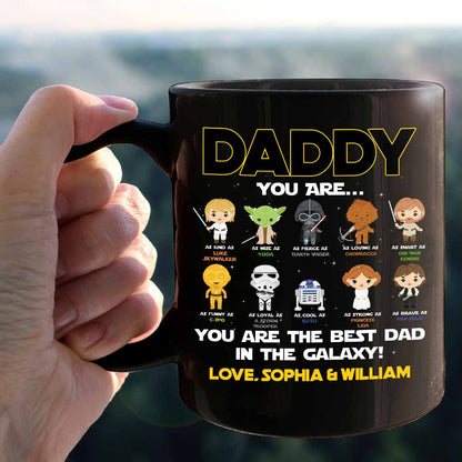 Daddy You Are - Personalized Father's Day The Force Mug