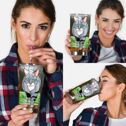Love Cats Cat Tumbler 0622