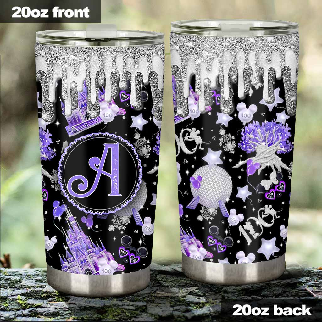 Magical Dripping 100 Years Of Wonder - Personalized Mouse Tumbler