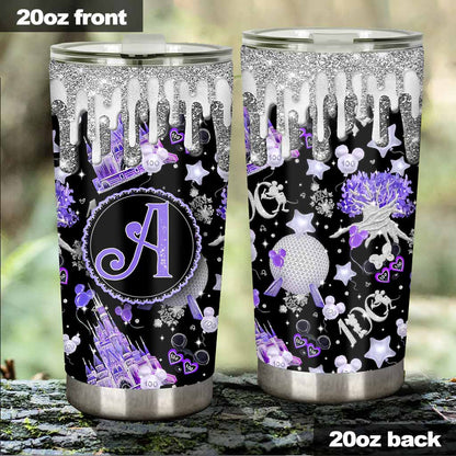 Magical Dripping 100 Years Of Wonder - Personalized Mouse Tumbler