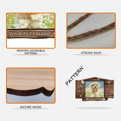 If Love Could Have Saved Your - Personalized Dog Wood Sign