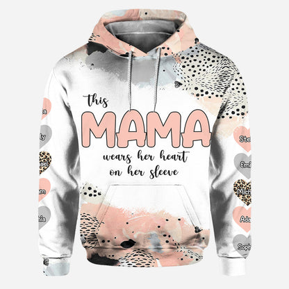 Mama Grandma - Personalized Mother's Day Mother Hoodie And Leggings