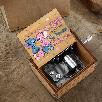I'm Yours - Personalized Ohana Hand Crank Music Box