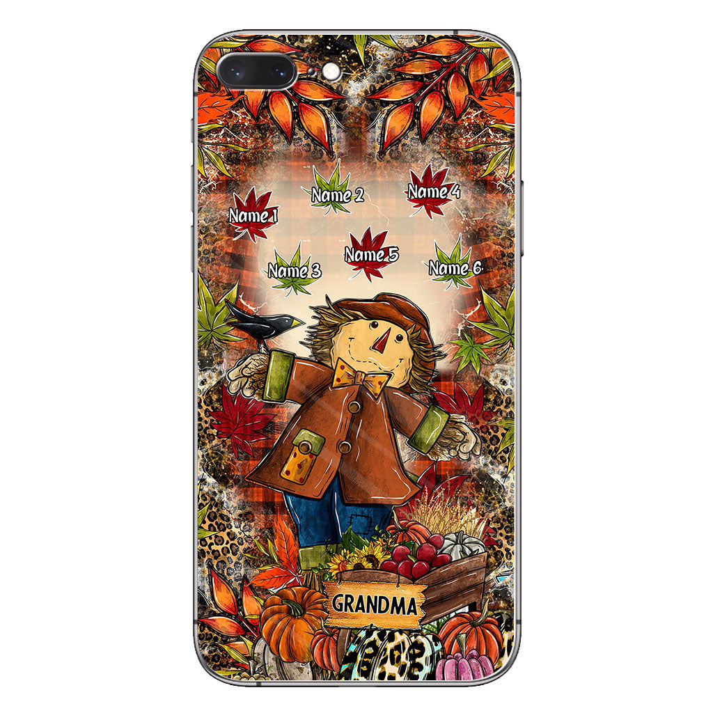 Grandma - Personalized Fall Grandma Phone Case