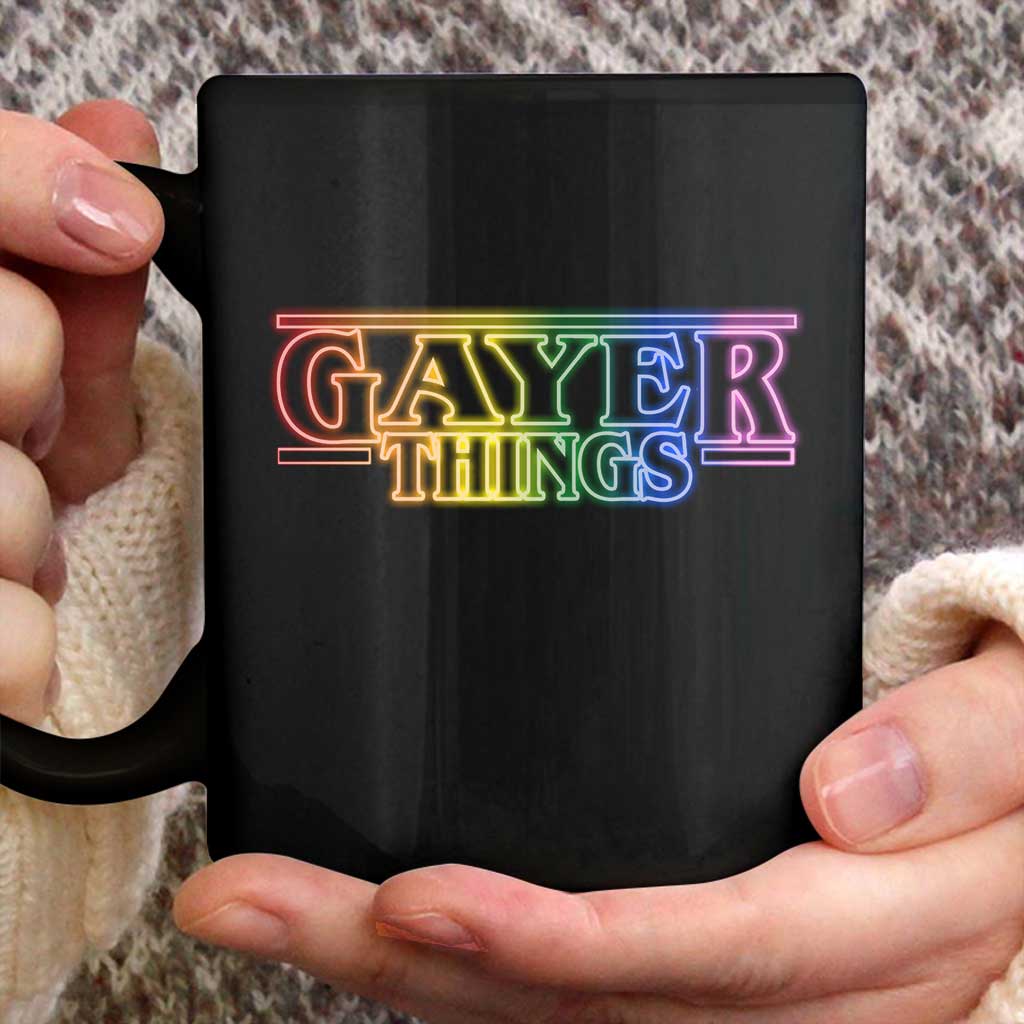 Gayer Things - LGBT Support Mug