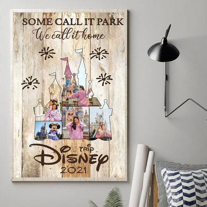 We Call It Home - Personalized Mouse Poster