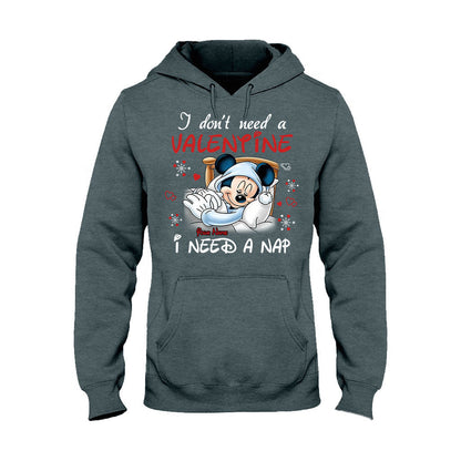I Don't Need A Valentine - Personalized Valentine Mouse T-shirt and Hoodie