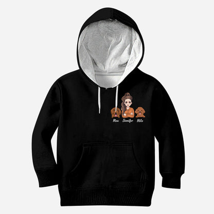 Life Is Better - Personalized Mother's Day Dog All Over T-shirt and Hoodie