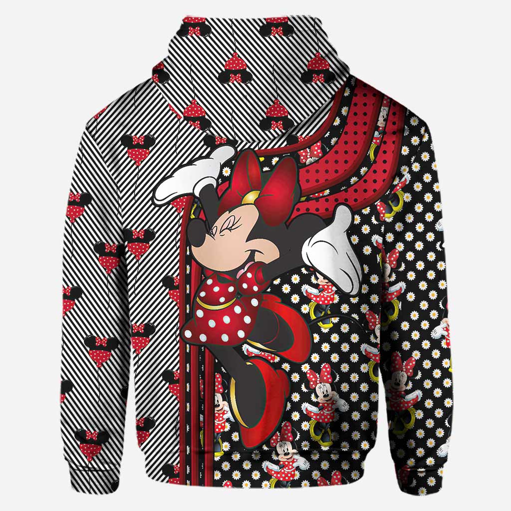 Daisy Mouse Ears - Personalized Hoodie And Leggings
