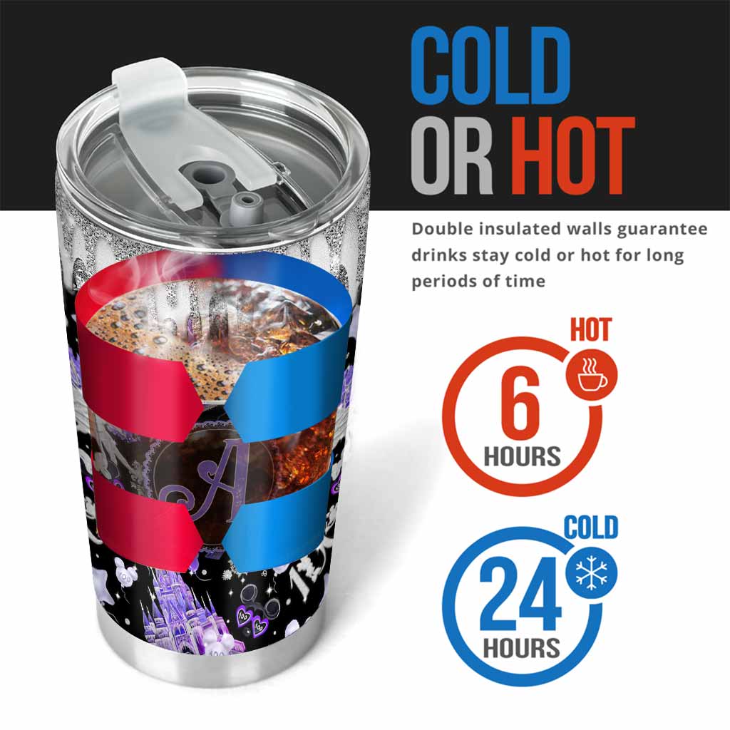 Magical Dripping 100 Years Of Wonder - Personalized Mouse Tumbler