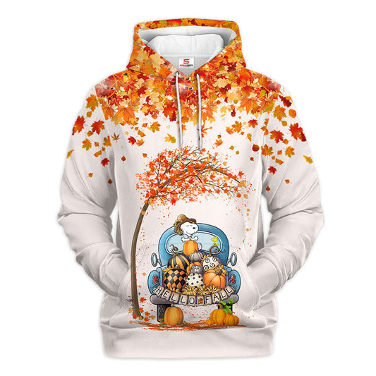 Hello Fall All Over Shirt 0823