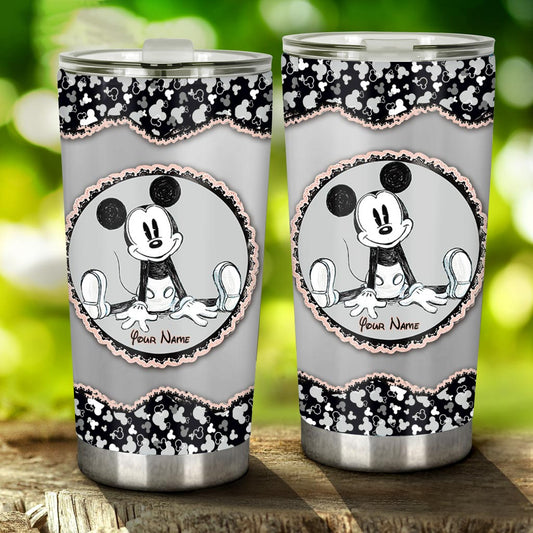 Lovely Mouse Ears - Personalized Tumbler