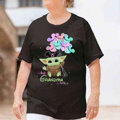 Best Grandma Ever - Personalized Mother's Day The Force T-shirt and Hoodie