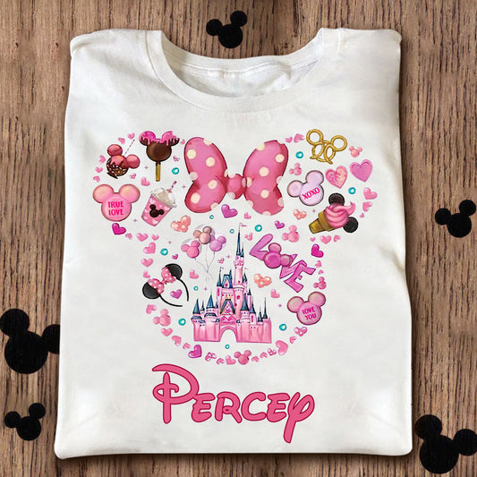 Sweet Holiday - Personalized Christmas Mouse T-shirt and Hoodie