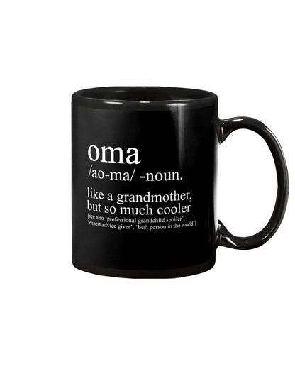 Oma For Women Grandma Birthday Mother'S Day - Grandma Mug 0921