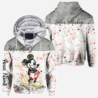Magical Couple - Personalized Couple Mouse Hoodies