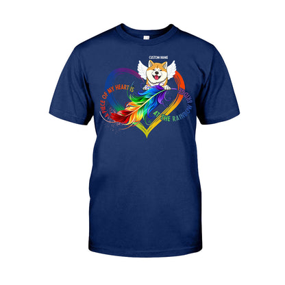 A Piece Of My Heart - Personalized Dog T-shirt and Hoodie