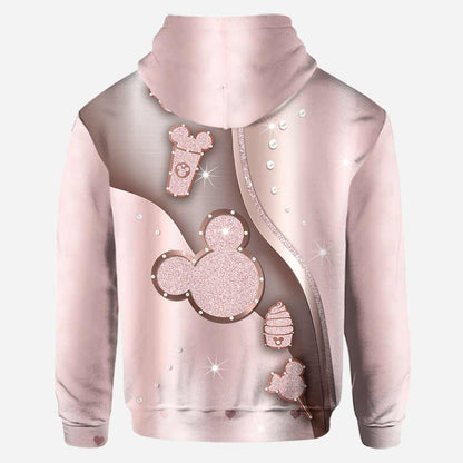 Never Stop Dreaming - Personalized Mouse Hoodie and Leggings