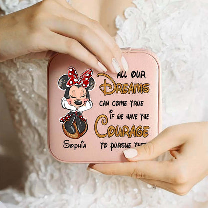 All Our Dreams Can Come True - Personalized Mouse Jewelry Box