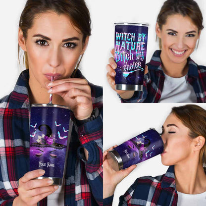 Witch By Nature - Personalized Witch Tumbler