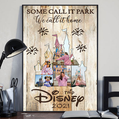 We Call It Home - Personalized Mouse Poster