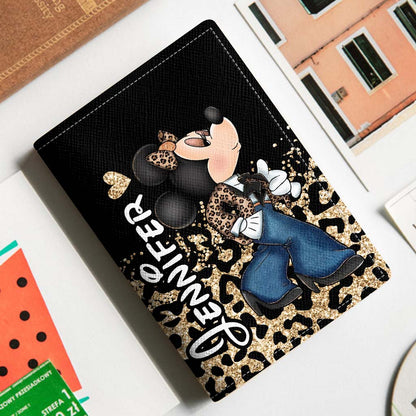Catch Flights Not Feelings - Personalized Mouse Passport Holder