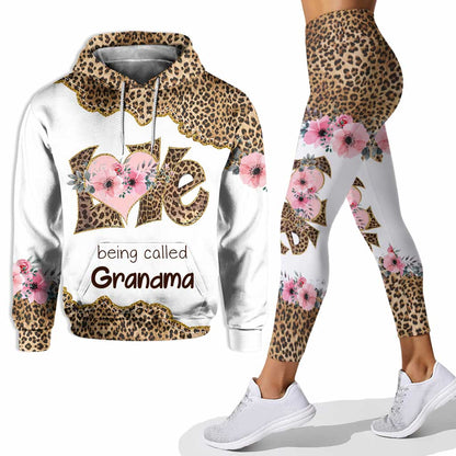 Love Being Called Grandma - Personalized Mother's Day Hoodie And Leggings