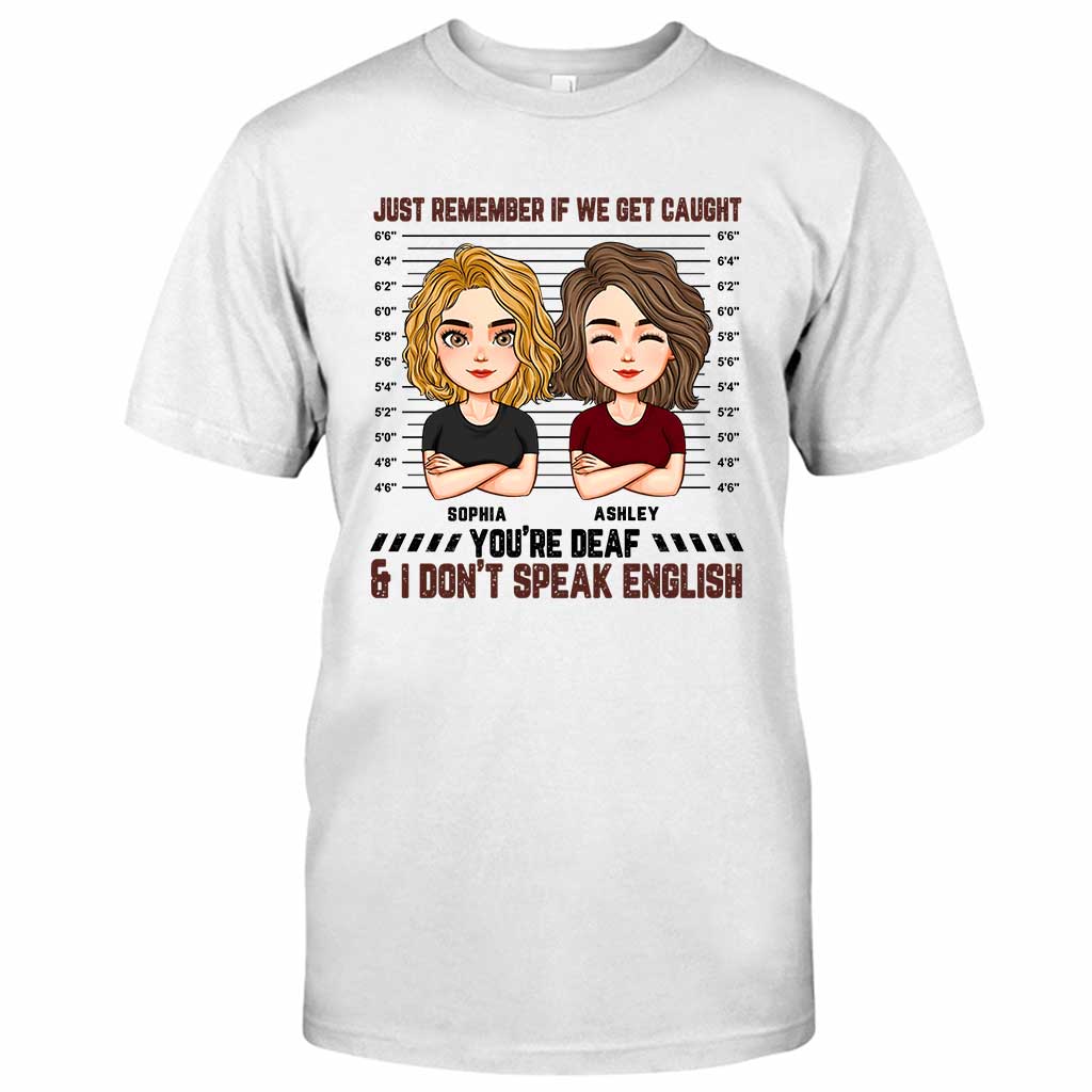 Partners In Crime - Personalized Bestie T-shirt and Hoodie