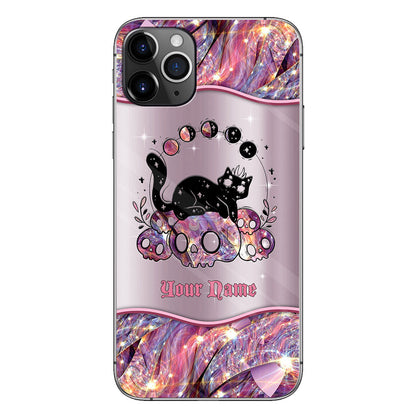 The Cat Witch - Personalized Black Cat Phone Case