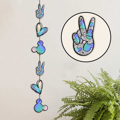 Peace Love Magic - Mouse 6 Pieces Garland