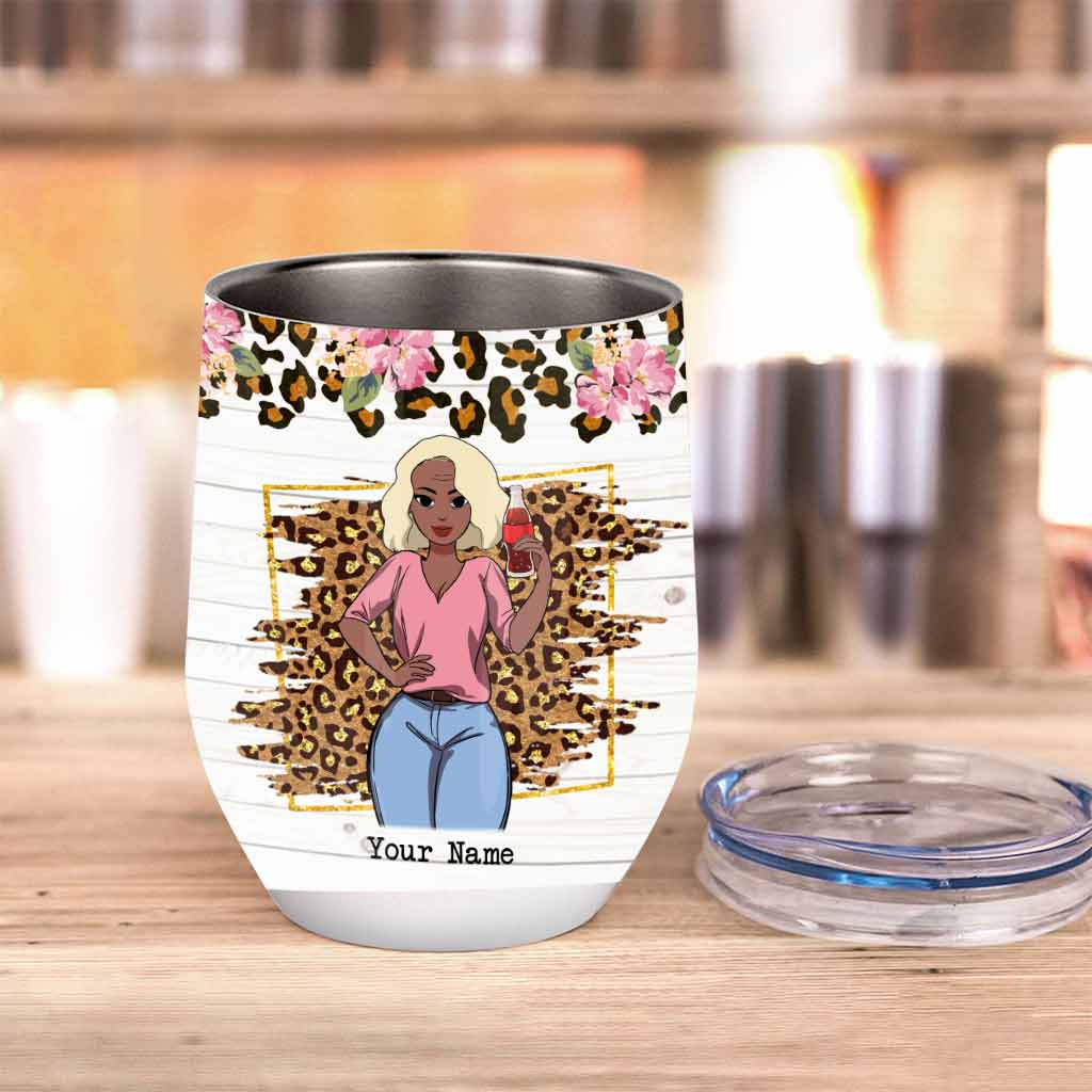 I'm Like Normal Grandma But More Awesome - Personalized Grandma Wine Tumbler