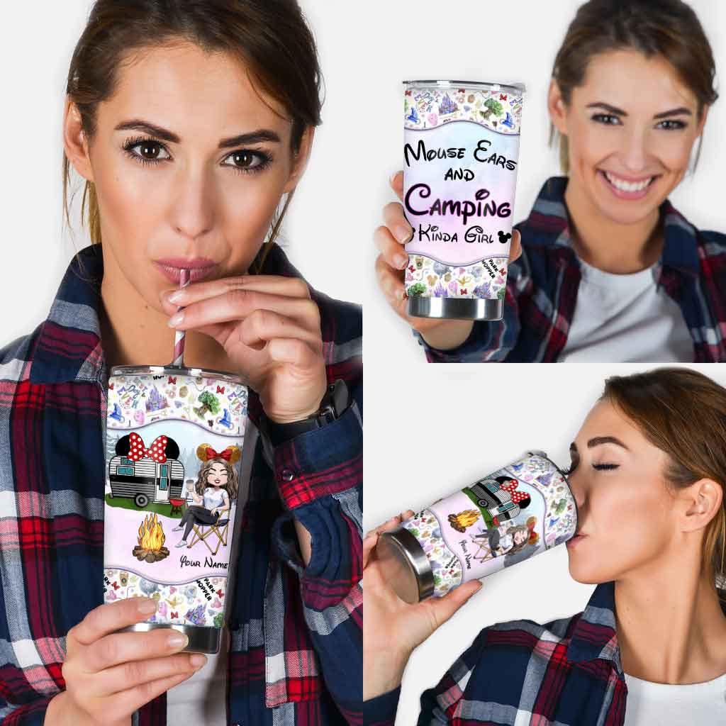 Camping Kinda Girl - Personalized Tumbler