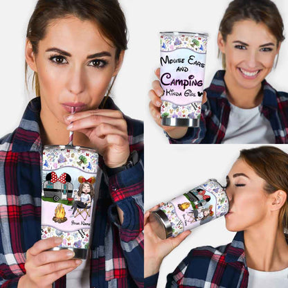 Camping Kinda Girl - Personalized Tumbler