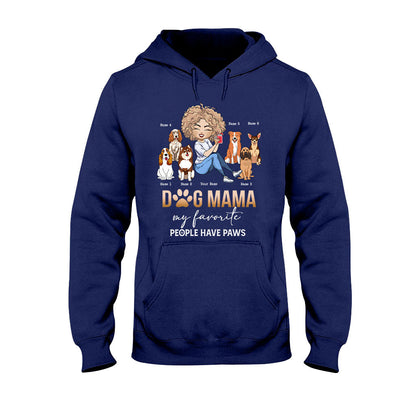 Dog Mama - Personalized T-shirt and Hoodie
