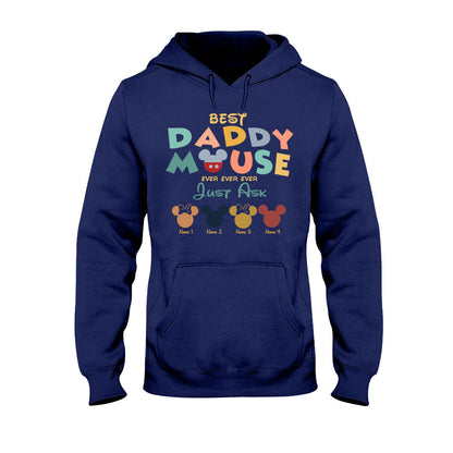 Best Daddy Ever - Personalized Father's Day Mouse T-shirt and Hoodie