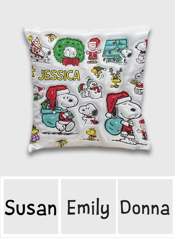 Best Friends - Personalized Throw Pillow