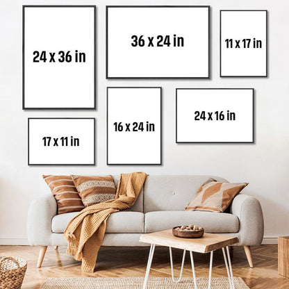 Because Someone We Love Is In Heaven - Personalized Memorial Canvas And Poster