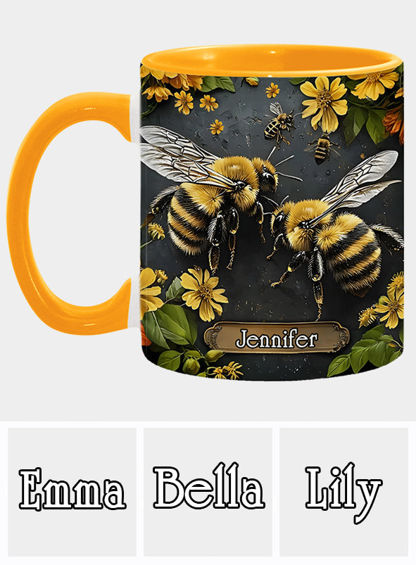 Bee Garden - Personalized Gardening Accent Mug
