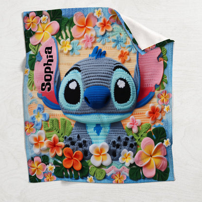 Ohana Means Family - Personalized Ohana Blanket