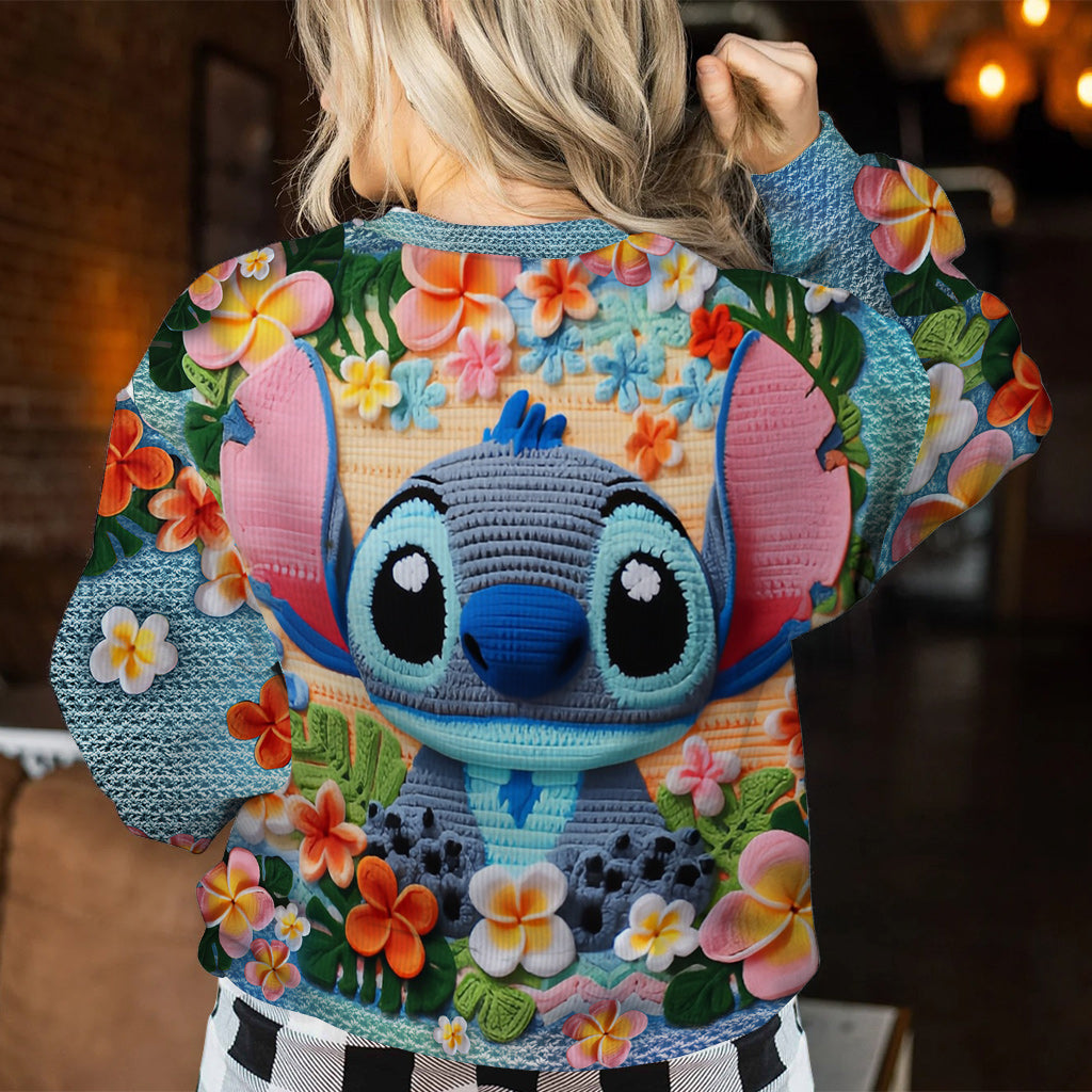 Ohana Means Family - Personalized Ohana Ugly Sweater