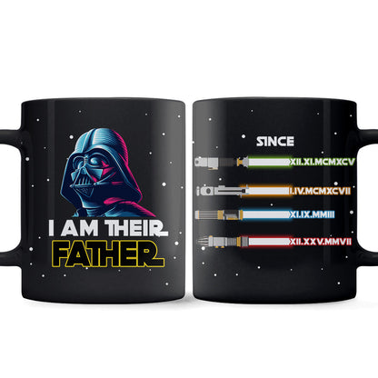 I Am Their Father - Personalized The Force Mug