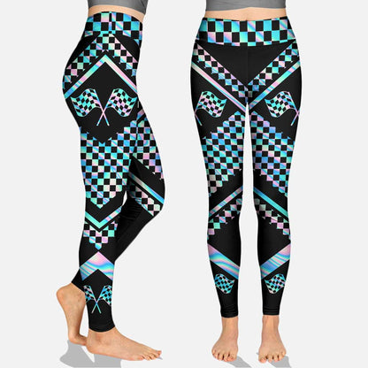 Best Things In Life - Racing Cross Tank Top and Leggings
