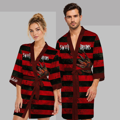 Sweet Dreams - Personalized Sweet Dreams Satin Robe