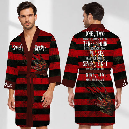 Sweet Dreams - Personalized Sweet Dreams Satin Robe