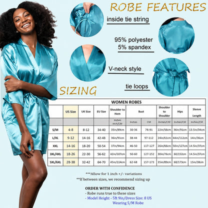 Sweet Dreams - Personalized Sweet Dreams Satin Robe