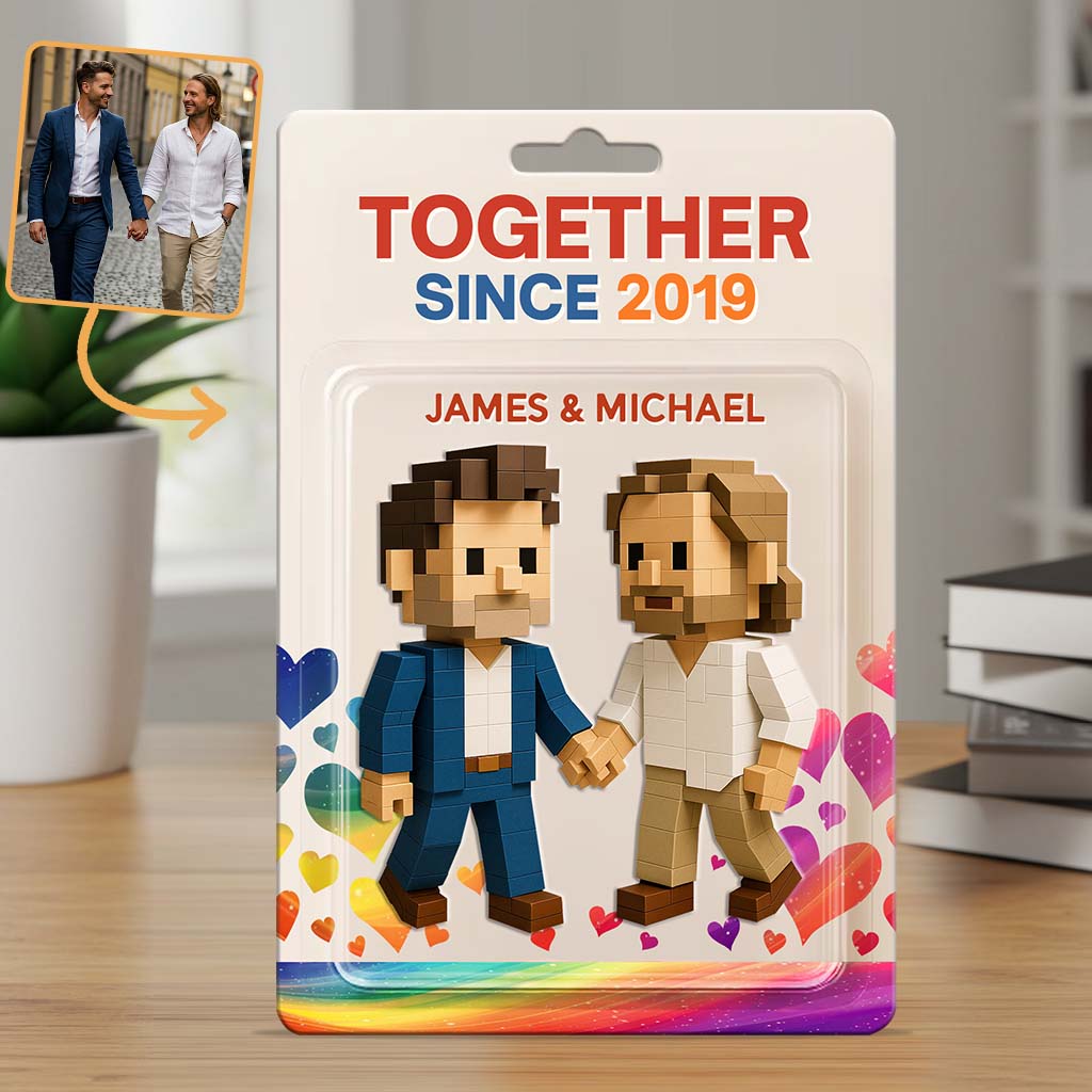 Together Since - Personalized LGBT Support Custom Shaped Acrylic Plaque